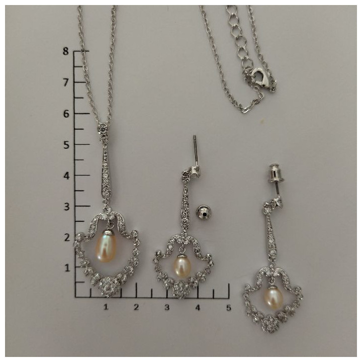 Conjunto de gargantilla y pendientes GALA