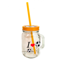 Jarra futbol amarilla