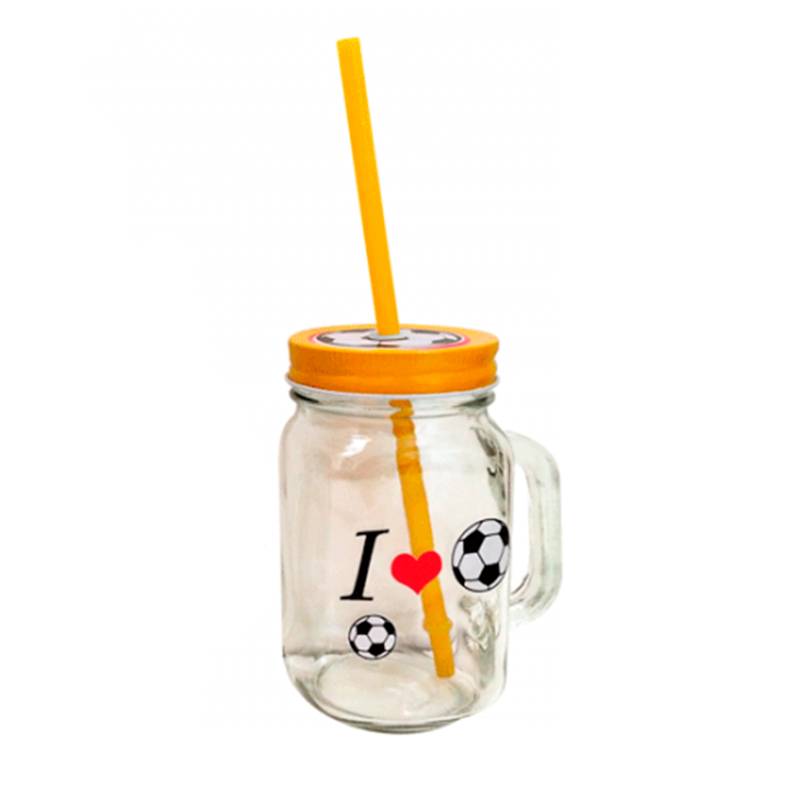 Jarra futbol amarilla