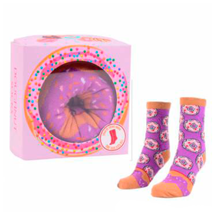 Calcetines Donuts lilas