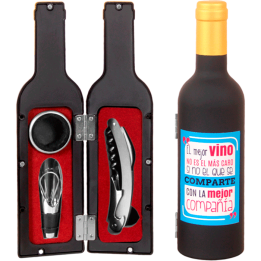 Set de vino "El mejor vino"