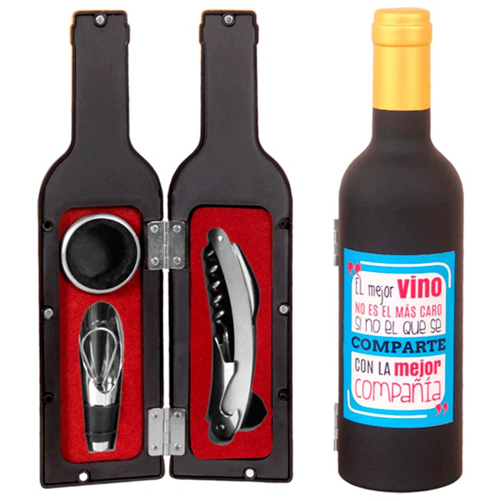 Set de vino "El mejor vino"