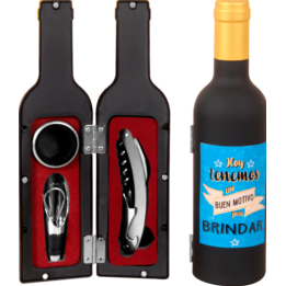Set de vino "Motivo para brindar"