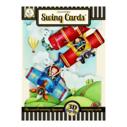 Tarjeta 3D Aviones Santoro