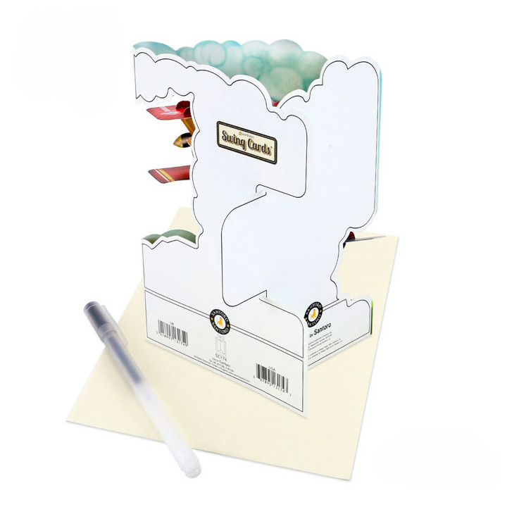 Tarjeta 3D Aviones Santoro