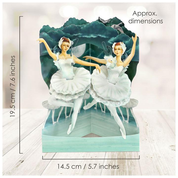 Tarjeta 3D Ballet Santoro
