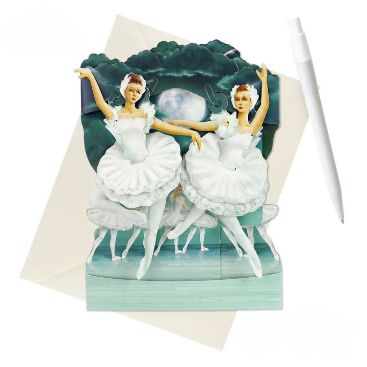 Tarjeta 3D Ballet Santoro