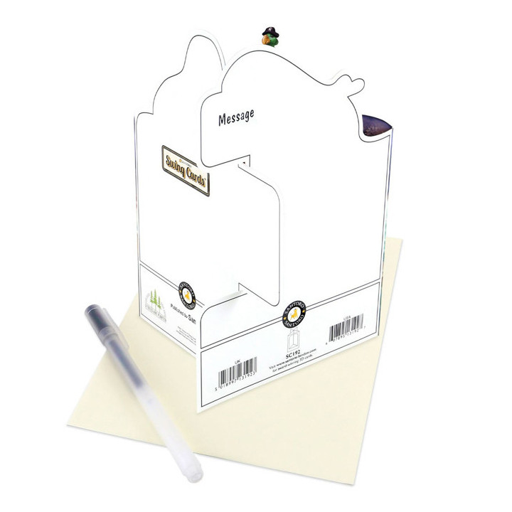 Tarjeta 3D Piratas Santoro