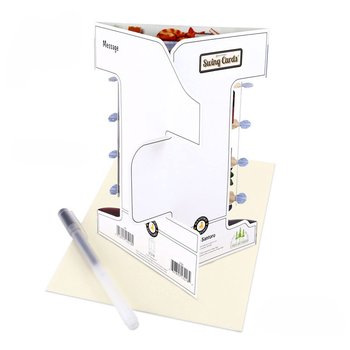 Tarjeta 3D Gatitos Santoro