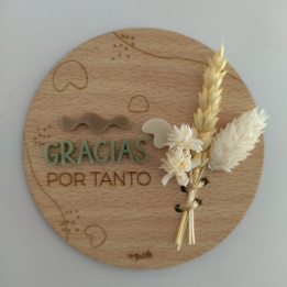 Placa Gracias