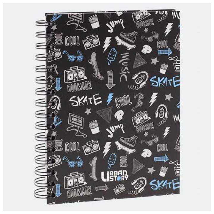 Cuaderno negro A5 Urban Story
