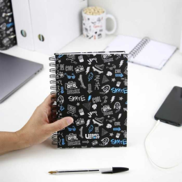 Cuaderno negro A5 Urban Story