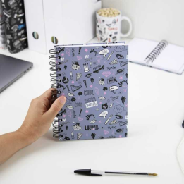 Cuaderno gris A5 Urban Story
