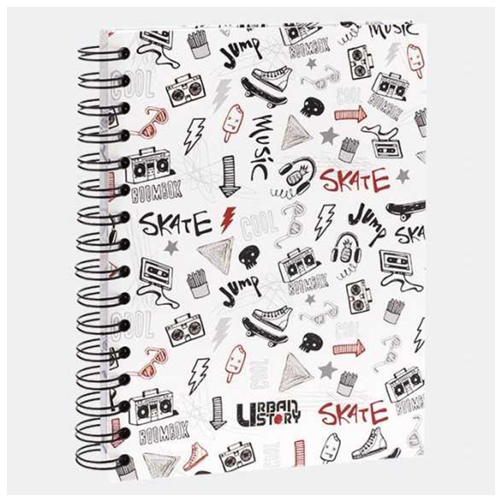 Cuaderno blanco A5 Urban Story