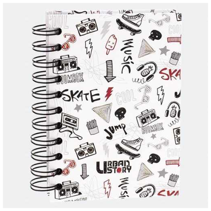 Cuaderno blanco A6 Urban story