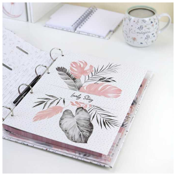Super Carpeta de anillas Dhalia