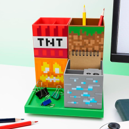 Organizador escritorio Minecraft