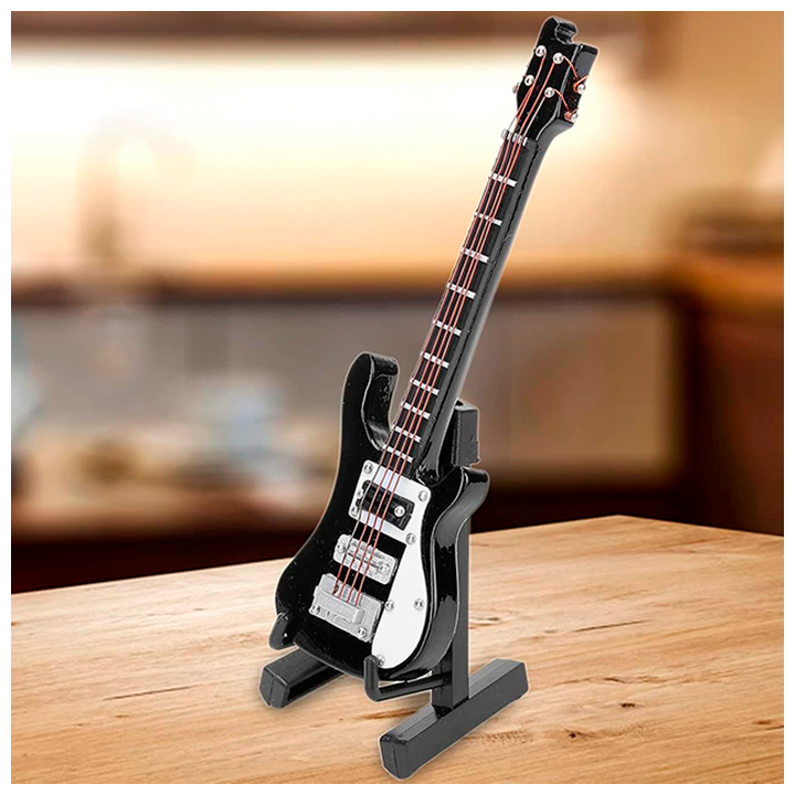 Guitarra eléctrica negra