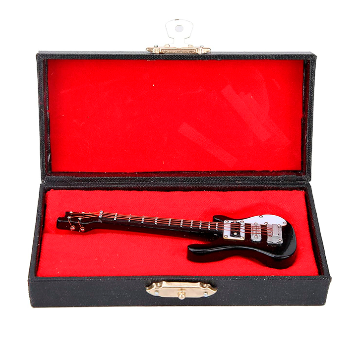 Guitarra eléctrica negra