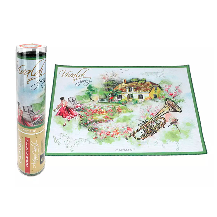 Mantel individual Primavera de A. Mucha