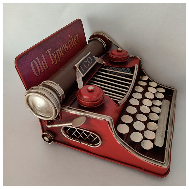 Máquina de escribir retro