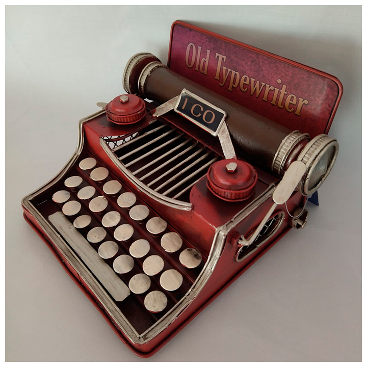 Máquina de escribir retro