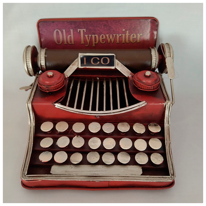 Máquina de escribir retro