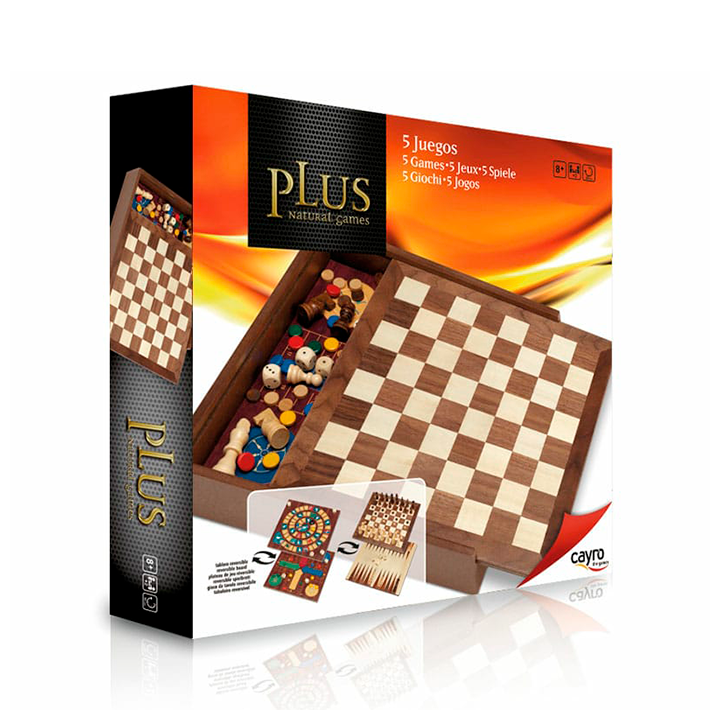 Estuche con 5 juegos