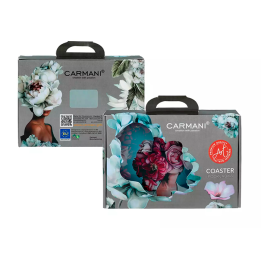 Posavasos flores rosas