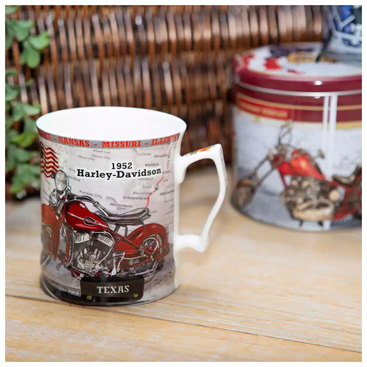 Taza de colección Harley-Davidson 1952