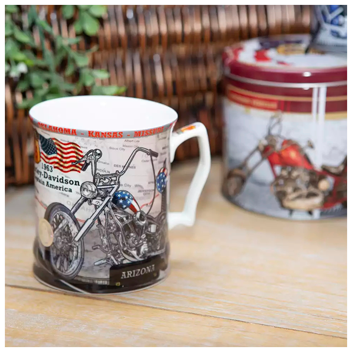 Taza de colección Harley-Davidson 1963