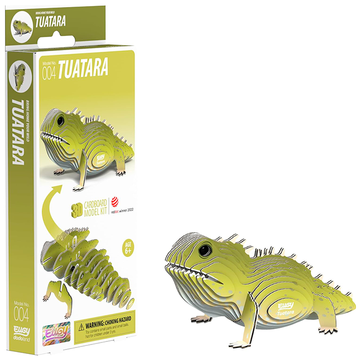 Puzle coleccionable Eugy 004 TUATARA
