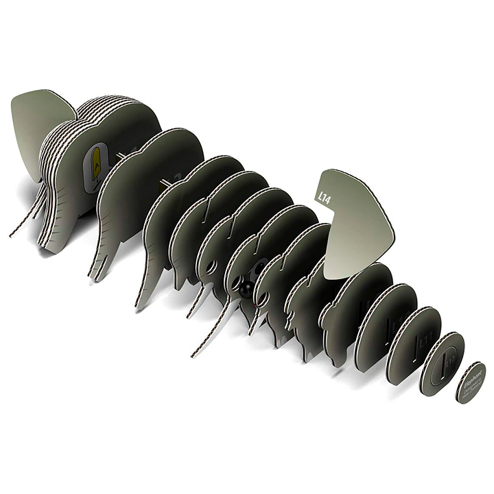 Puzle coleccionable Eugy 010 ELEFHANT