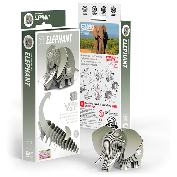 Puzle coleccionable Eugy 010 ELEFHANT