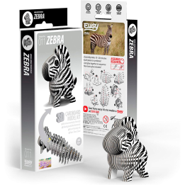 Puzle coleccionable Eugy 011 ZEBRA