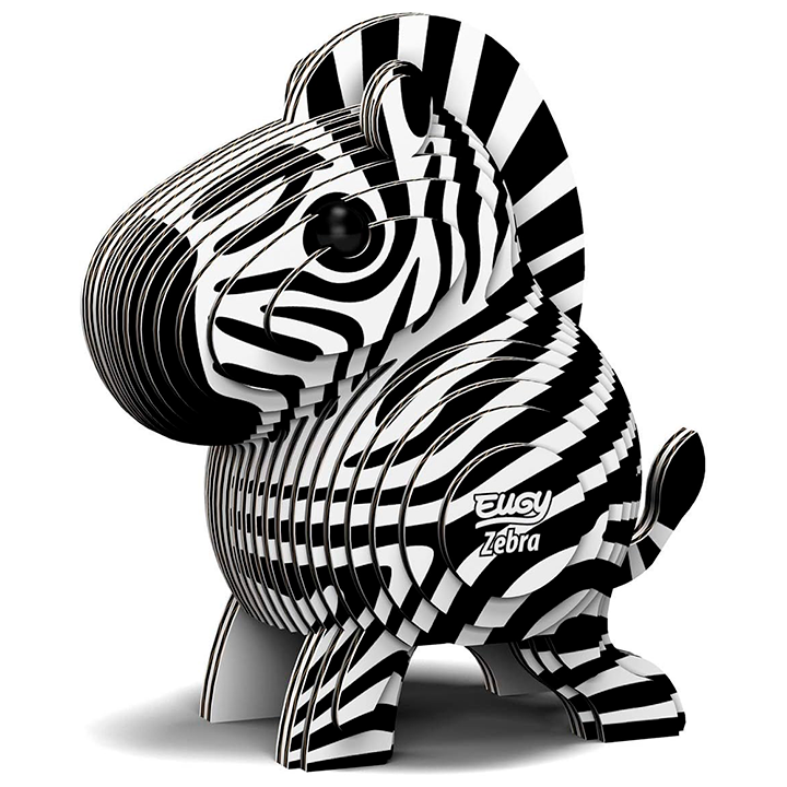 Puzle coleccionable Eugy 011 ZEBRA