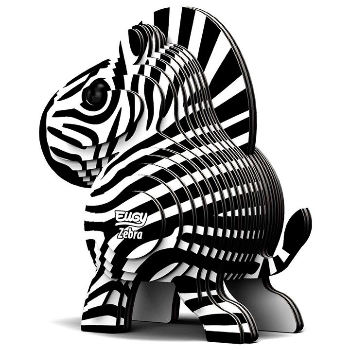 Puzle coleccionable Eugy 011 ZEBRA