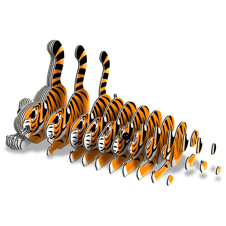 Puzle coleccionable Eugy 012 TIGER