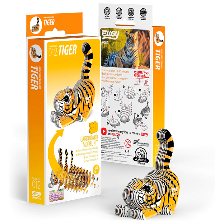 Puzle coleccionable Eugy 012 TIGER