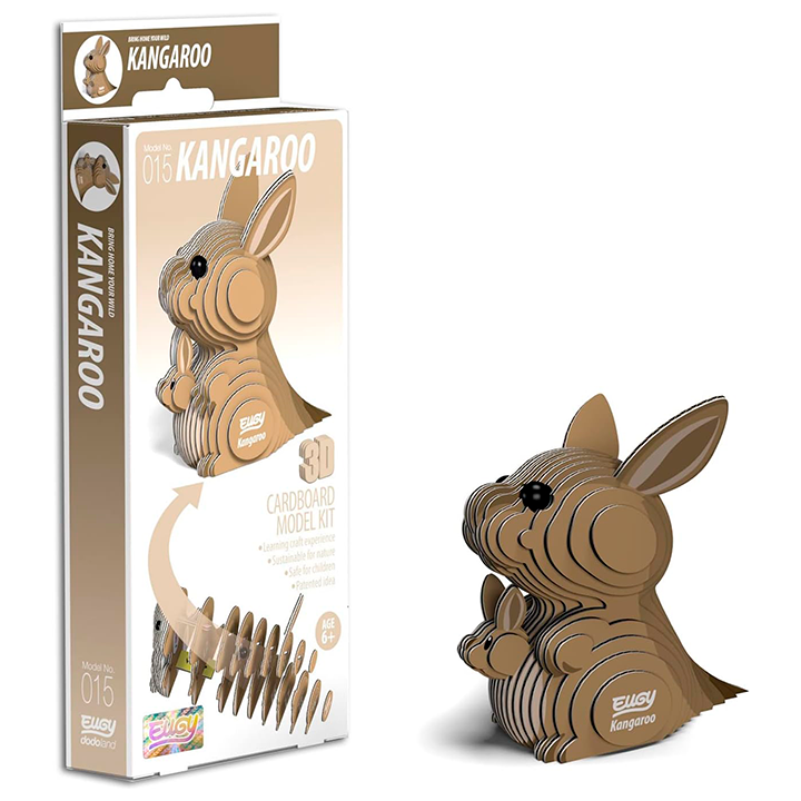 Puzle coleccionable Eugy 015 KANGAROO