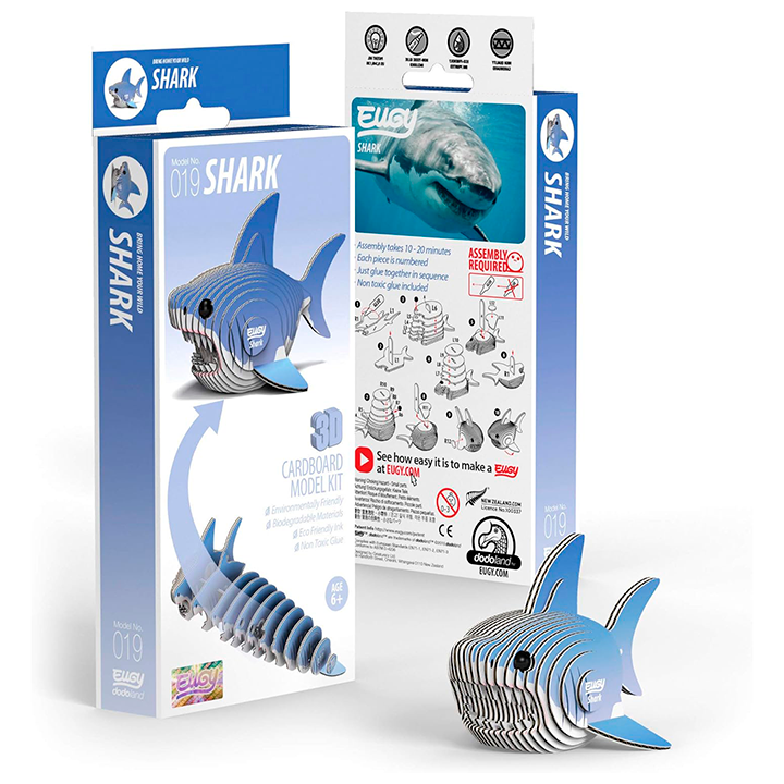 Puzle coleccionable Eugy 019 SHARK