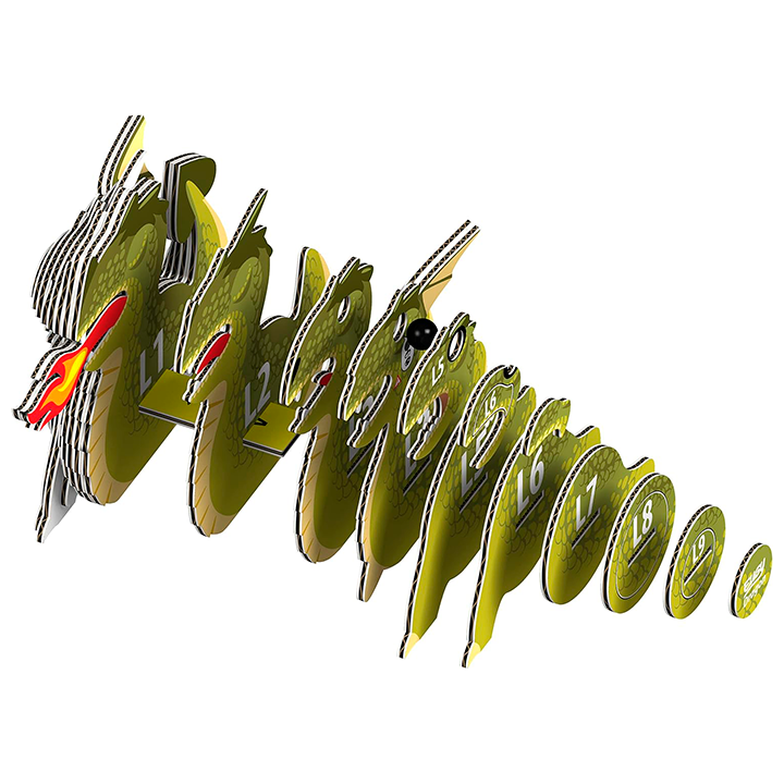 Puzle coleccionable Eugy 024 DRAGON