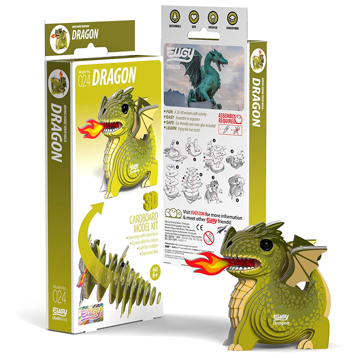 Puzle coleccionable Eugy 024 DRAGON