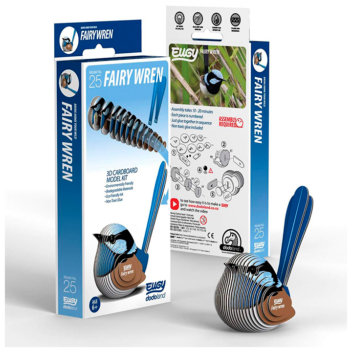 Puzle coleccionable Eugy 025 FAIRY WREN