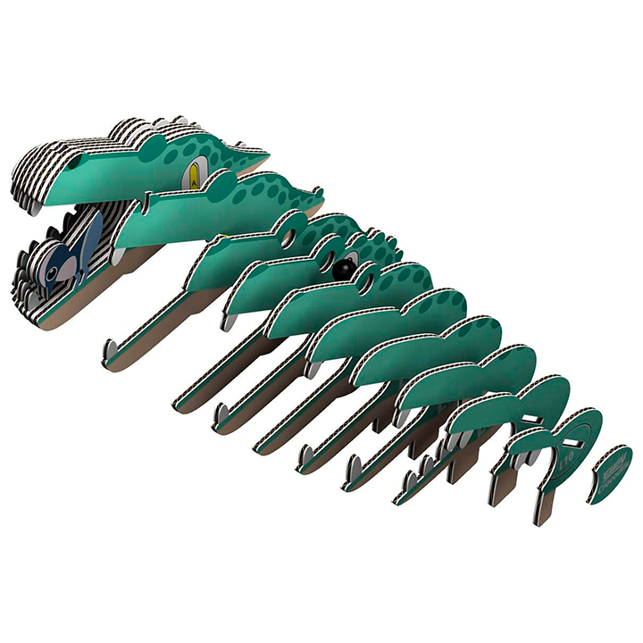 Puzle coleccionable Eugy 029 CROCODILE