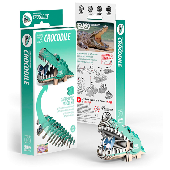 Puzle coleccionable Eugy 029 CROCODILE