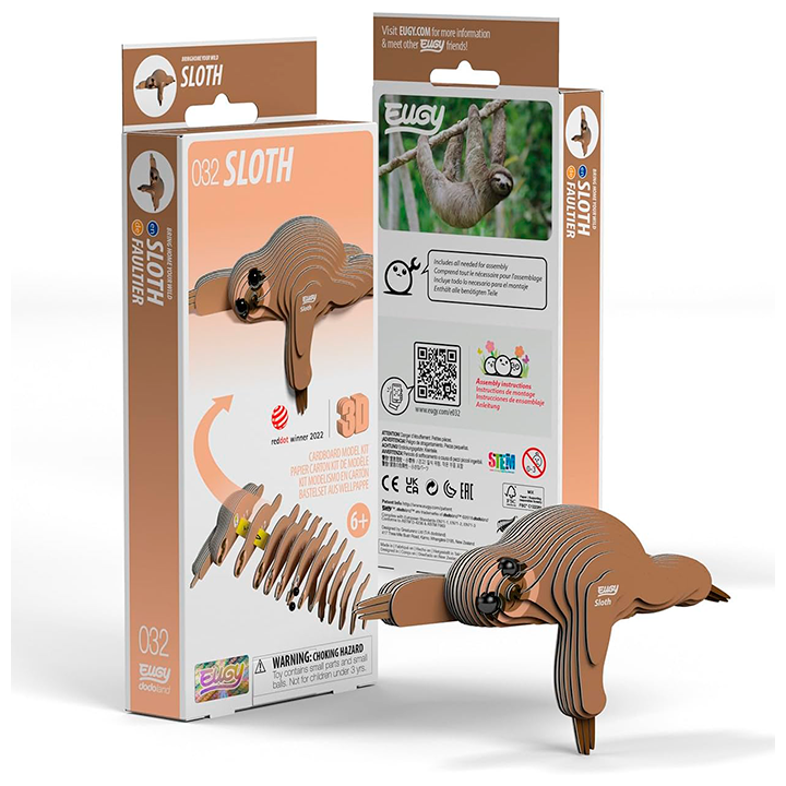 Puzle coleccionable Eugy 032 SLOTH