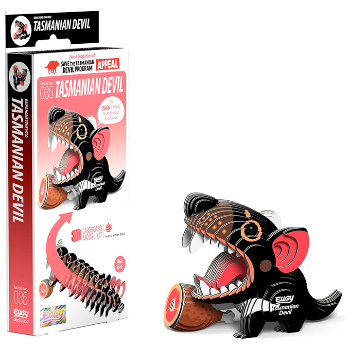 Puzle coleccionable Eugy 035 TASMANIAN DEVIL