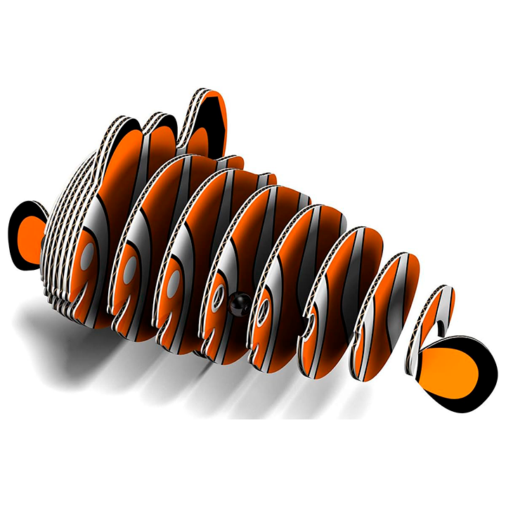 Puzle coleccionable Eugy 037 CLOWNFISH