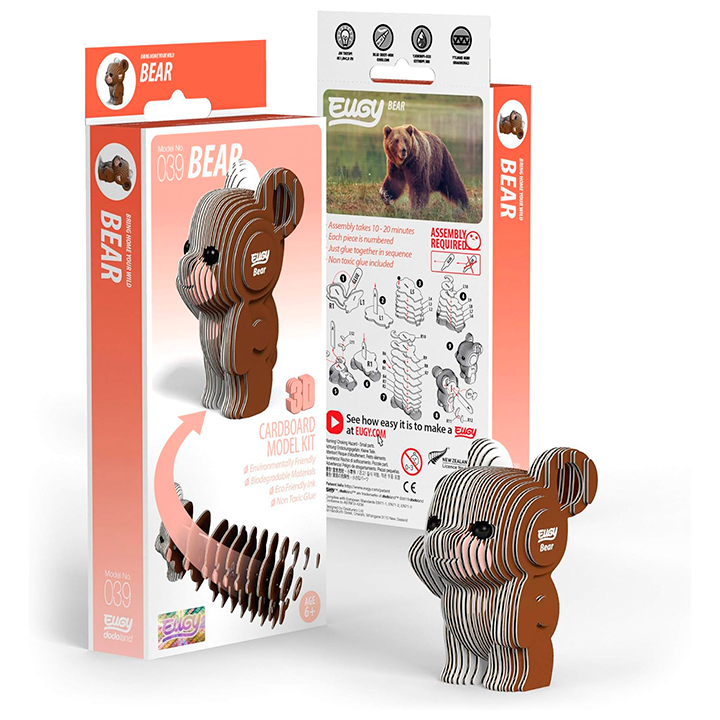 Puzle coleccionable Eugy 039 BEAR